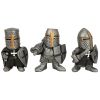 Set Of 3 Medieval Warrior Nobles