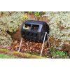 37-Gallon Rotating Compost Container - 5 Cubic Feet