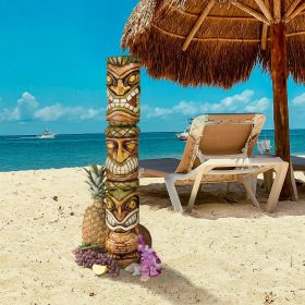 Aloha Hawaii Tiki Moai Haku Pani Statue
