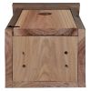 Cedar Birdhouse For Blue Birds With Easy Open Front Panel