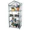 Durable 4-Tier Greenhouse Plant Stand With PVC Cover