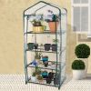 Durable 4-Tier Greenhouse Plant Stand With PVC Cover