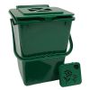 2.4 Gallon Kitchen Compost Waste Collector Bin - Green
