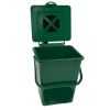 2.4 Gallon Kitchen Compost Waste Collector Bin - Green
