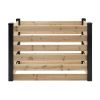 120-Gallon Cedar Outdoor Compost Bin With Natural Black Finish