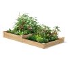 Two-Tier 4x8' Cedar Raised Garden Planter
