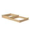 Two-Tier 4x8' Cedar Raised Garden Planter