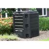 100-Gallon Black Compost Bin For Household Composting