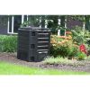 100-Gallon Black Compost Bin For Household Composting