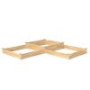 4'x12' Farmhouse Cedar Raised Garden Bed