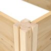 4'x12' Farmhouse Cedar Raised Garden Bed