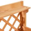 Outdoor Garden Wooden Potting Bench With Storage Drawer