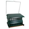 Rugged Green Metal Squirrel-Proof Bird Feeder