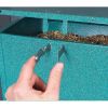 Rugged Green Metal Squirrel-Proof Bird Feeder
