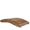 8-Ft Red Cedar Outdoor Garden Bridge