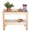 Garden Workbench Crafted From Solid Wood