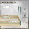 Mini Raised Garden Bed Planter Box Greenhouse Combo