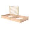 4x8 Ft Cedar Raised Garden Bed With Trellis
