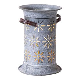 Starburst Wax Melter in Weathered Zinc