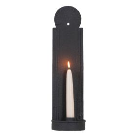 Windsor Candle Sconce in Textured Black