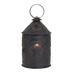 Americana Lantern in Textured Black