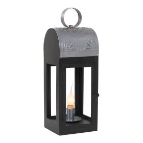 Wooden Lakeview Lantern in Black