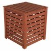 90-Gallon Wooden Compost Bin With Removable Lid & Hinged Side Panel