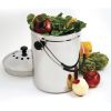 Stainless Steel Kitchen Compost Container With Charcoal Filter