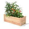 Premium Cedar Raised Garden Bed - 48" x 16