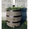 Rain Barrel Planter | Water Collector & Garden Planter