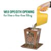 Heavy Duty Bird Feeder With Four Wide Perching Areas