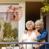 Outdoor Squirrel Resistant Metal Mesh Bird Feeder