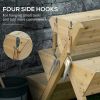 3-Tier Fir Wood Raised Garden Bed