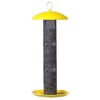 Hanging Yellow Durable Metal Mesh Tube Bird Feeder