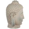 Zen Buddha Head Garden Outdoor Statue