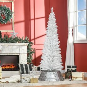 6' Artificial Pencil Christmas Tree