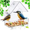 Acrylic Transparent Plexiglass Bird Feeder