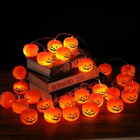 Halloween Pumpkin LED String Lights For Indoor & Outdoor Decoration
