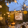 15-Meter Outdoor LED String Lights With 15 Edison-Style Bulbs 1W For Patios