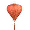 Handcrafted Fabric Lantern Chinese Hanging Ornament For Home & Garden 14"