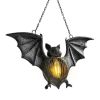 Halloween Illusion Bat LED Lantern Ornament Bat Hanging Lights/Lamps