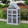 Mini Greenhouse Kit - Outdoor & Indoor Plant Stand, Small Greenhouse For Outside