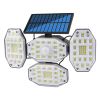 Solar-Powered Motion-Activated Outdoor Weather-Resistant Garden Light/Lamp