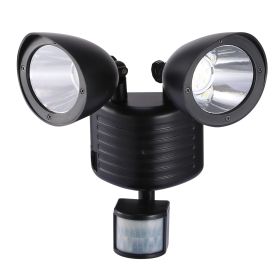 Solar Lights 22LEDs Outdoor Security Lights Motion Sensor IP44 Water-Resistant 360Degree Rotatable Dual Heads