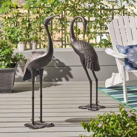 Rust-Proof Metal Bird Sculpture For Garden Decor