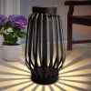 Solar-Powered Pathway Lantern For Garden Patio & Front Entrance Decor