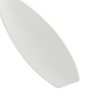 52 Inch Wooden Ceiling Fan White 3 Solid Wood Blades Remote Control Reversible DC Motor With Led Light