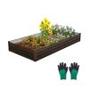 Heavy-Duty Metal Planter Ideal For Large Outdoor Gardens