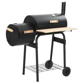 Free shipping Classic charcoal grill smoky machine