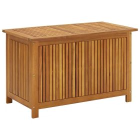 Patio Storage Box 35.4"x 19.7"x 22.8" Solid Wood Acacia